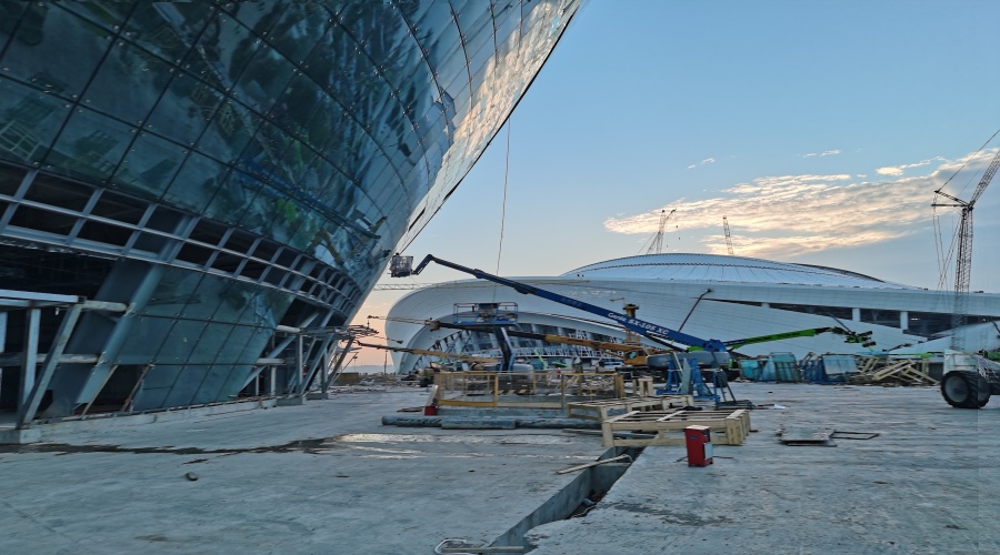 廈門新體育中心比賽館選擇飾紀(jì)上品GRG材料肯定不會錯