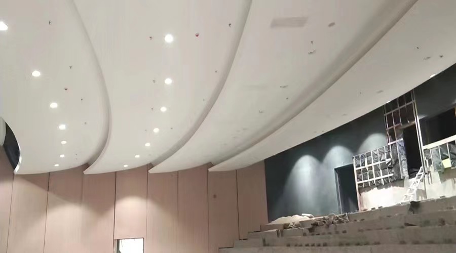 GRG材料報(bào)告廳裝飾效果