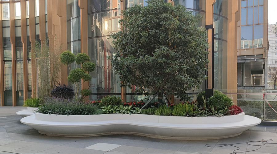 UHPC樹池坐凳 UHPC樹池坐凳