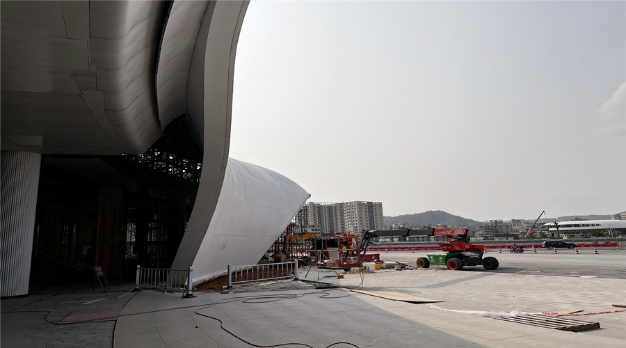 深圳沙田服務區GRC幕墻板項目