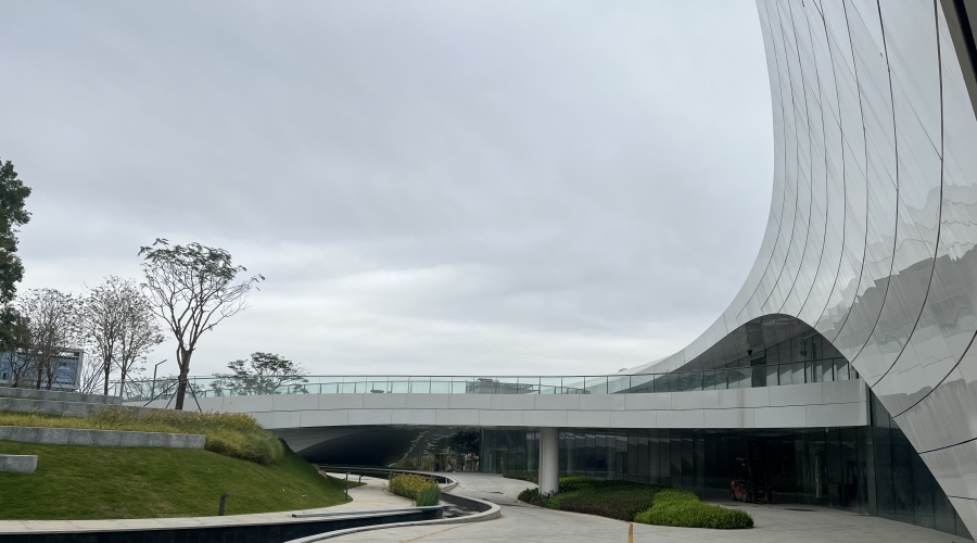 東莞大灣區大學GRC幕墻板工程