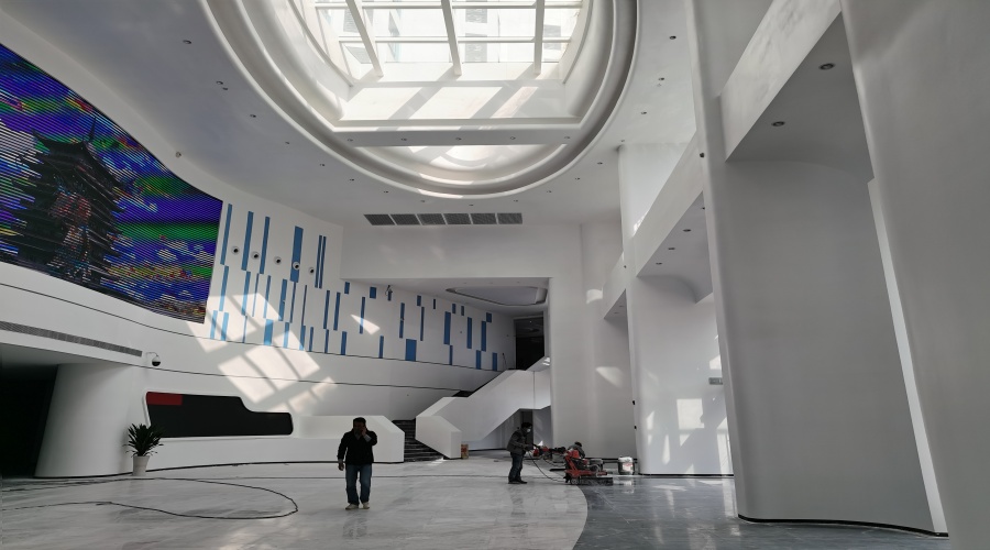 佛山仙湖科技大樓GRG造型案例效果圖賞析