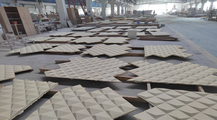 南京GRC菱形板造型的工程案例 南京GRC菱形板造型的工程案例