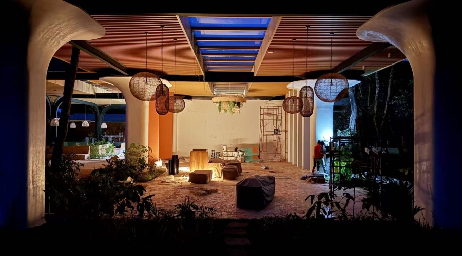 酒店GRG柱子裝飾效果 酒店GRG柱子裝飾效果