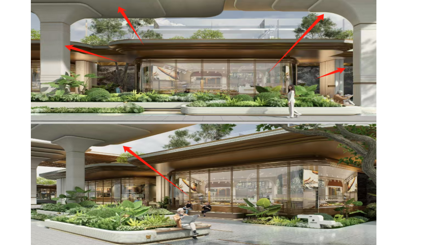 安徽合肥華蓋售樓部UHPC曲面板工程 安徽合肥華蓋售樓部UHPC曲面板工程